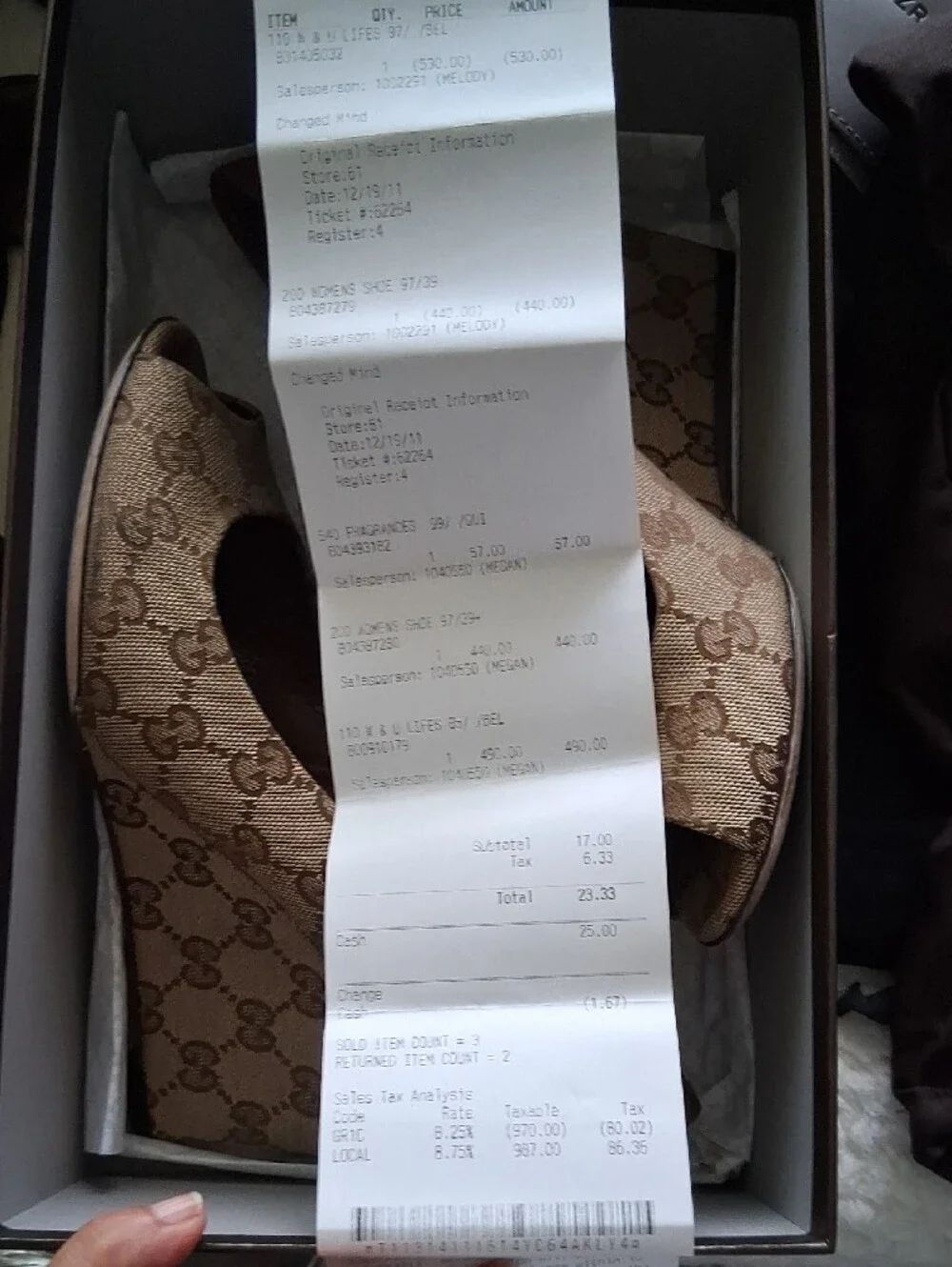 GUCCI WEDGE HEEL